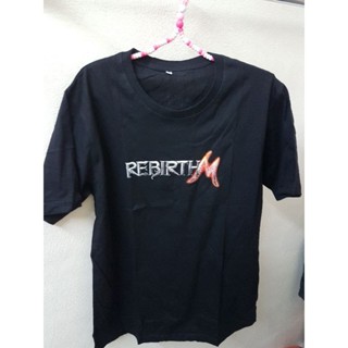 เสื้อยืด สีดำ REBIRTH  Size S, M