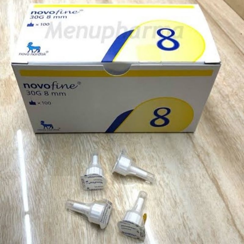 (10ชิ้น) Novofine 30G 0.3X8 mm, Micro-Fine+ 0.25X5 mm exp 09/25