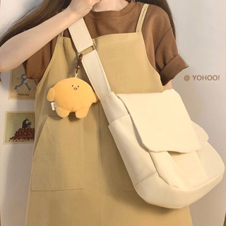 กระเป๋าสะพายข้าง Boxy tote พร้อมส่ง (MN157)