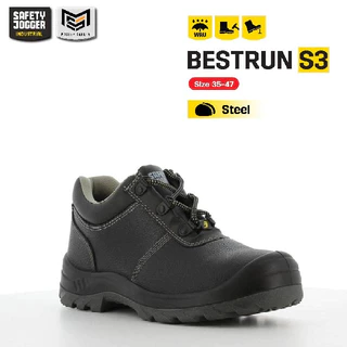 [ของแท้พร้อมส่ง] Safety Jogger รุ่น BESTRUN S3 รองเท้าเซฟตี้หุ้มส้น หัวเหล็ก พื้นกันทะลุ พื้นกันน้ำมัน