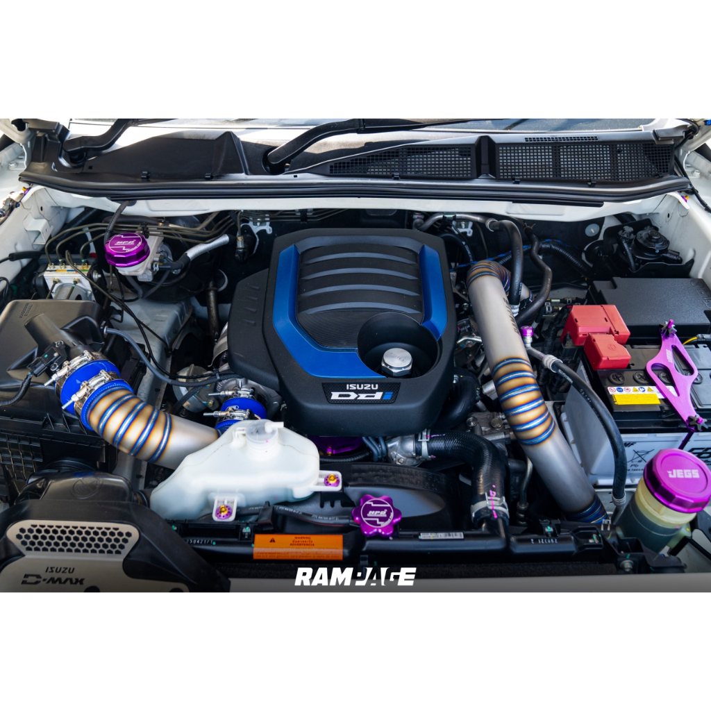 rampage แรมเพจ ท่อแทนท่อยางงานยิงทราย เบิร์นเงา ยิงทรายเบิร์น ท่อแทน ท่ออินเตอร์ All New D-Max 1.9 (ปี 2016-2023)