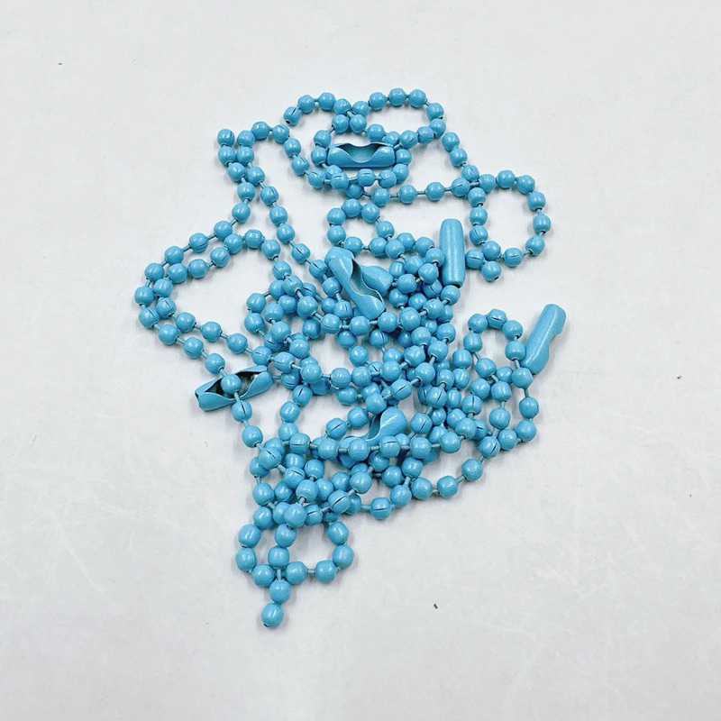 โซ่ไข่ปลา โซ่พวงกุญแจ คละสี 2.4มม*12cm งานเกรดดี พวงกุญแจ สีสดใส พาสเทล - รูปที่ 6