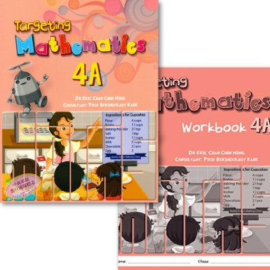 📐หนังสือเลขประถม P4A 🧮 TARGETING MATHEMATICS 4A SERIES #approved book list by MOE Singapore