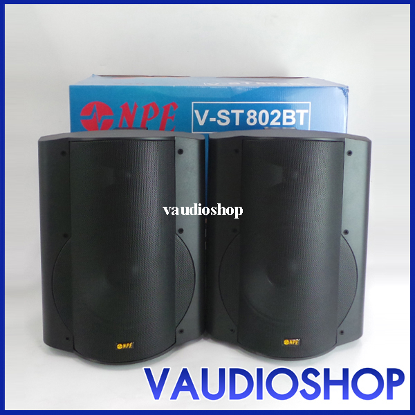 ตู้ลำโพง 8 นิ้ว รุ่น NPE V-ST802B หรือ V-ST802BT จำนวน 1 คู่ ลำโพง NPE VST802 เอ็นพีอี