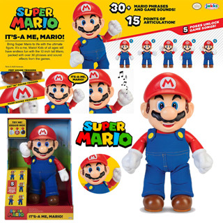 SUPER MARIO Its-A Me, Mario! Collectible Action Figure 12 นิ้ว  ราคา 2,190.- บาท