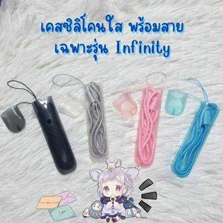 เคสซิลิโคนใส ป้องกันรอย มีฝาปิดกันฝุ่น พร้อมเชือก✅ส่งของทุกวัน ตัดรอบ 13.00 น.