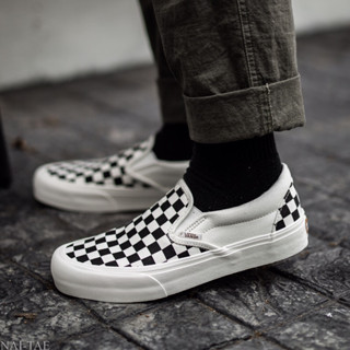 Vans Slip-On Vr3 Checkerboard Black/Marshmallow