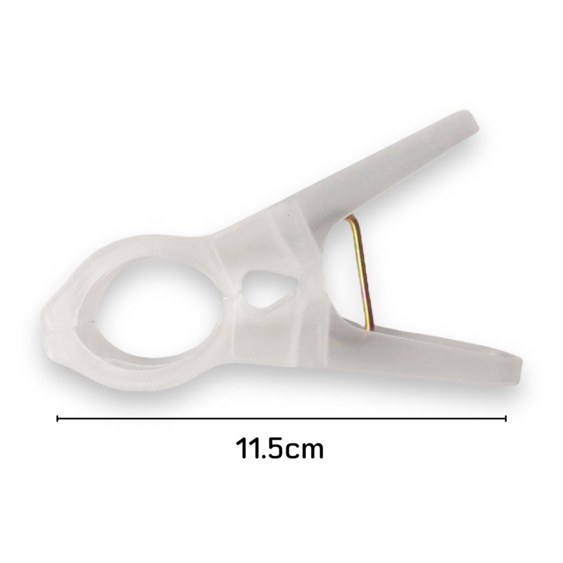 กิ๊บหนีบผ้าตัวใหญ่ สไตล์มินิมอล (แพ็ค 6 ชิ้น) ที่หนีบผ้า คลิปหนีบผ้า - รูปที่ 4