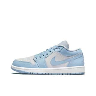 Nike Air Jordan 1 Low "University Blue" รองเท้า Nike 2023【ของแท้100%】