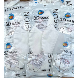 3D mask หน้ากากอนามัยป้องกันแบคทีเรีย ทรงกระชับหน้า