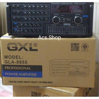 เพาเวอร์แอมป์ รุ่น GLA-9955 กำลังขับ 140Wx2/คาราโอเกะ/เพาเวอร์-แอมป์/GXL