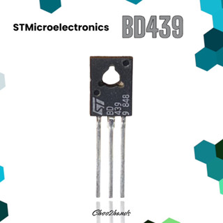 BD439 NPN power Transistors SOT-32 TO-126 ทรานซิสเตอร์พลังงานเสริม SILICON STMicroelectronics