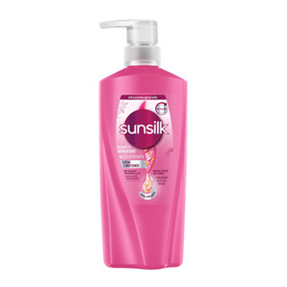 SUNSILK ซันซิล ครีมบำรุงผมสีชมพู สูตรผมมีน้ำหนัก จัดทรงง่าย 400 มล.