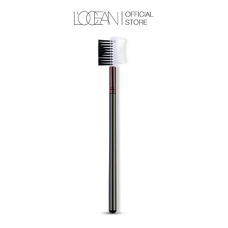 LOCEAN Eyebrow comb Dual-purpose brush แปรงปัดคิ้วและแปรงปัดขนตาในด้ามเดียว