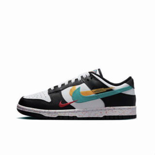 ของแท้ 100%  Nike Dunk Low Multi-Color Swoosh พร้อมส่ง