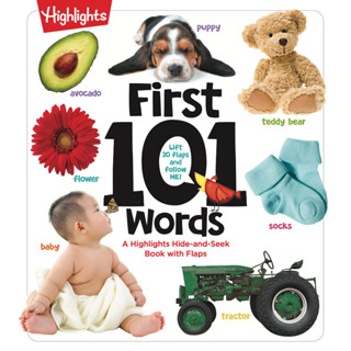 First 101 Words : A Highlights Hide-and-Seek Book with Flaps Board book English