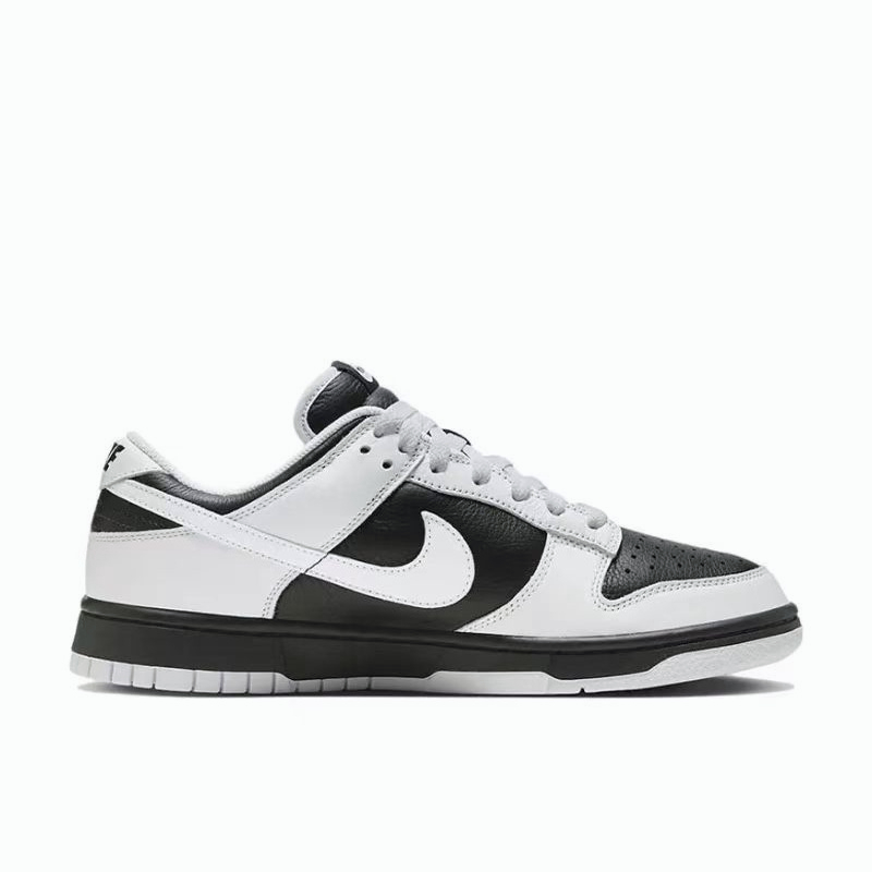 nike dunk shoes black and white