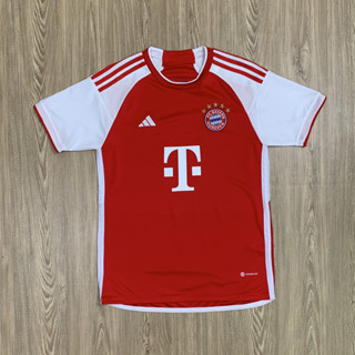 เสื้อบอล  เสื้อผู้ใหญ่ Bayern เนื้อผ้าโพลีเอสเตอร์แท้ เกรดแฟนบอล AAA