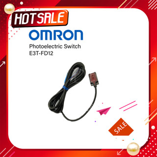 โฟโต้อิเล็กทริคเซนเซอร์ Photoelectric Sensor E3T-FD12 ยี่ห้อ Omron