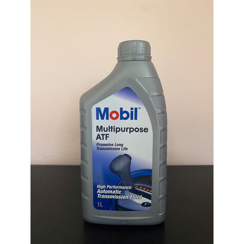 น้ำมันเกียร์และน้ำมันพวงมาลัยพาวเวอร์ Mobil Multipurpose ATF ขนาด 1 ลิตร