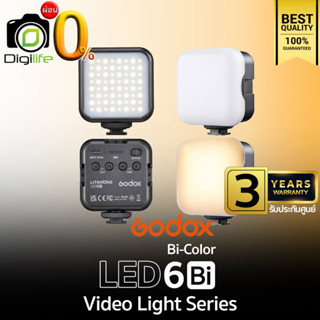 Godox LED 6Bi Litemons 6W 3200K-6500K 1800mAh - รับประกันศูนย์ Godox Thailand 3ปี ( LED6Bi )