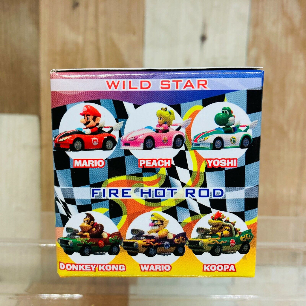 Mario Kart Wii Pull Back Car Bowser Kuppa Yoshi Peach Donkey Kong