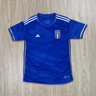 เสื้อบอล  เสื้อผู้ใหญ่ Italy เนื้อผ้าโพลีเอสเตอร์แท้ เกรดแฟนบอล AAA