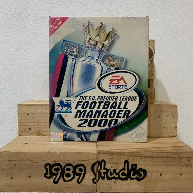 Football Manager 2000 : แผ่นเกมพีซี Pc ลิขสิทธิ์แท้ มือ 2 กล่องใหญ่
