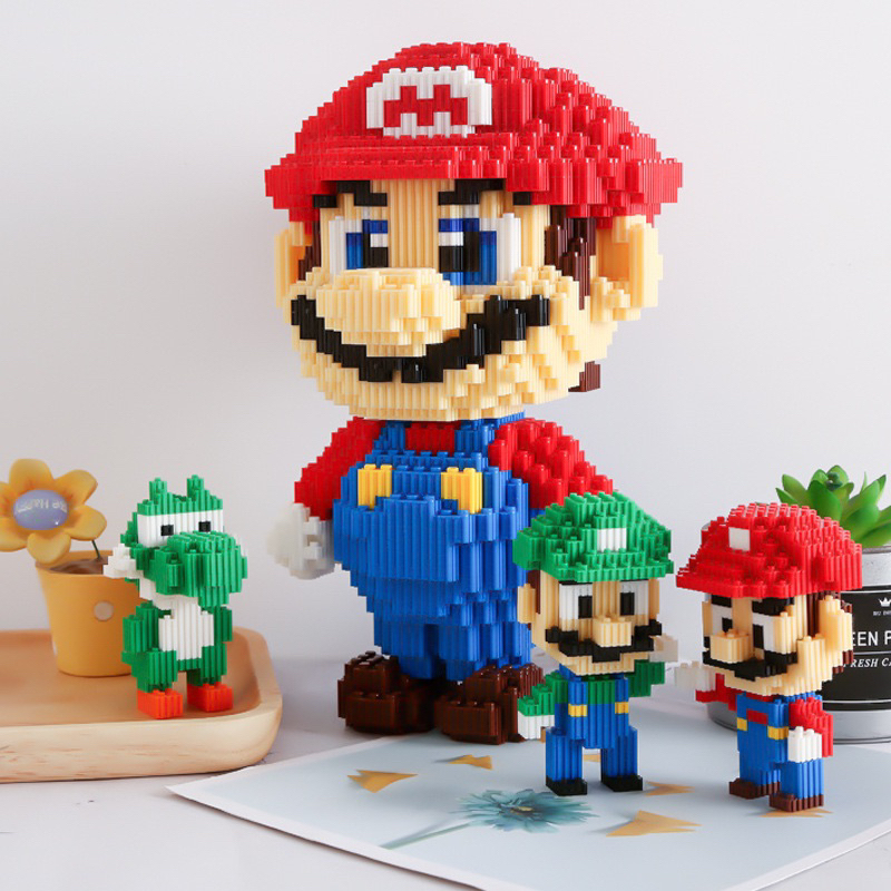 ตัวต่อนาโนไซส์ Jumbo - LP 200548, Haicaipin 8615, 8619, 8623-8623- 200549 Super Mario Bros. - รูปที่ 5