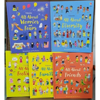 All about Feeling, Friends, Families, Diversity, Worries and fears set of 5 books