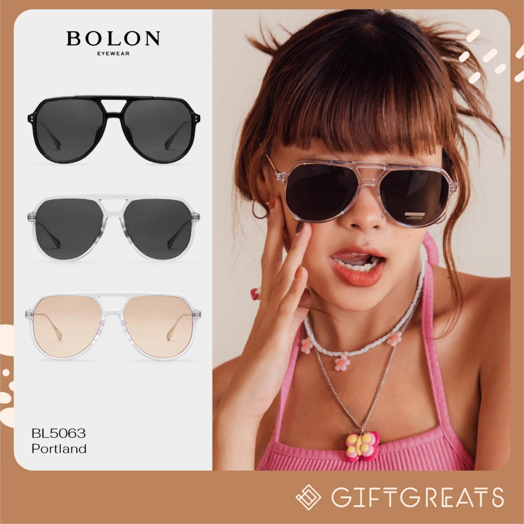 แว่นกันแดด BOLON Portland BL5063 - SS22  แว่นตากันแดด sunglasses giftgreats