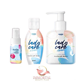 แท้💯% RADA Lady Care Clean - Rada lady fresh รดาเลดี้แคร์ สบู่ล้างจิมิ หอยหวาน เลดี้แคร์ &amp; เซรั่มหลีขาว รดาเลดี้เฟรช