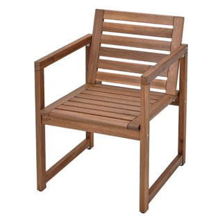 IKEA NAMMARO เก้าอี้ 1ที่นั่ง  ไม้ มีพนักพิงหลังและเท้าแขน