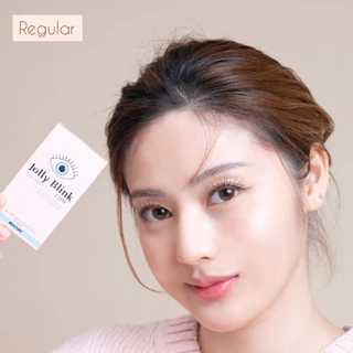 คอนแทคเลนส์รายวัน Jolly Blink สี Moony Brown 12 ชิ้น