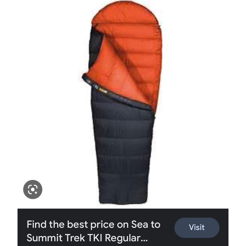 ถุงนอน sea to summit รุ่น tk1 มือสอง