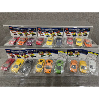 Kyosho Lamborghini Miniature Car Collection 1:100 Scale เคียวโช แลมโบกินี่จิ๋ว ครบชุด 18 คัน ของใหม่