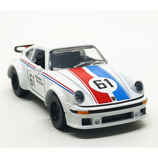 Majorette Porsche 934 - 61 Brunos White ล้อ D6CSB Scale 1/57 (8cm) ไม่มี package