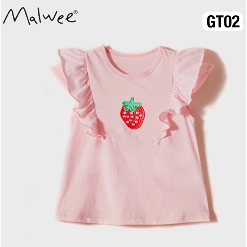 เสื้อยืดเด็กผู้หญิง น่ารัก คุณภาพดี ราคาถูกเว่อร์ ‼️ GT50
