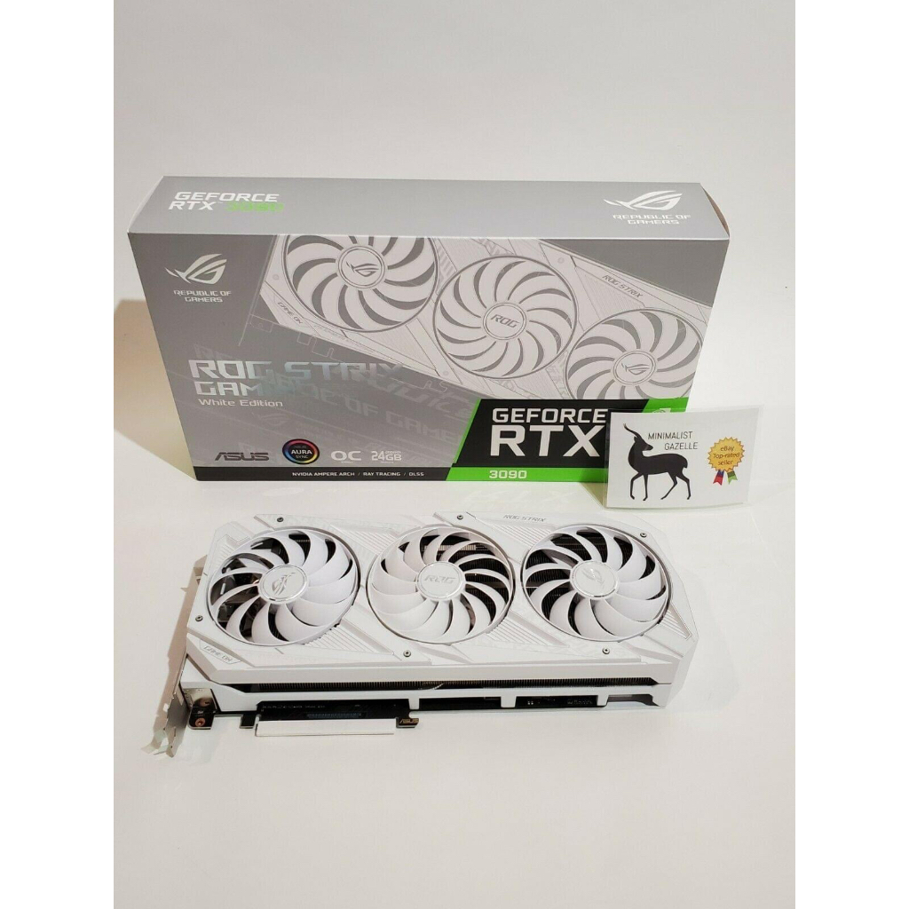 Asus Rog Strix RTX 3090 24GB White Edition