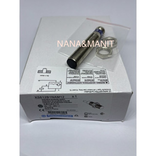 XS612B1NAM12 PROXIMITY SENSOR  หัว M12  ไฟ12-48VDC NPN NO ระยะจับ4MM/สายสำหรับเซ็นเซอร์