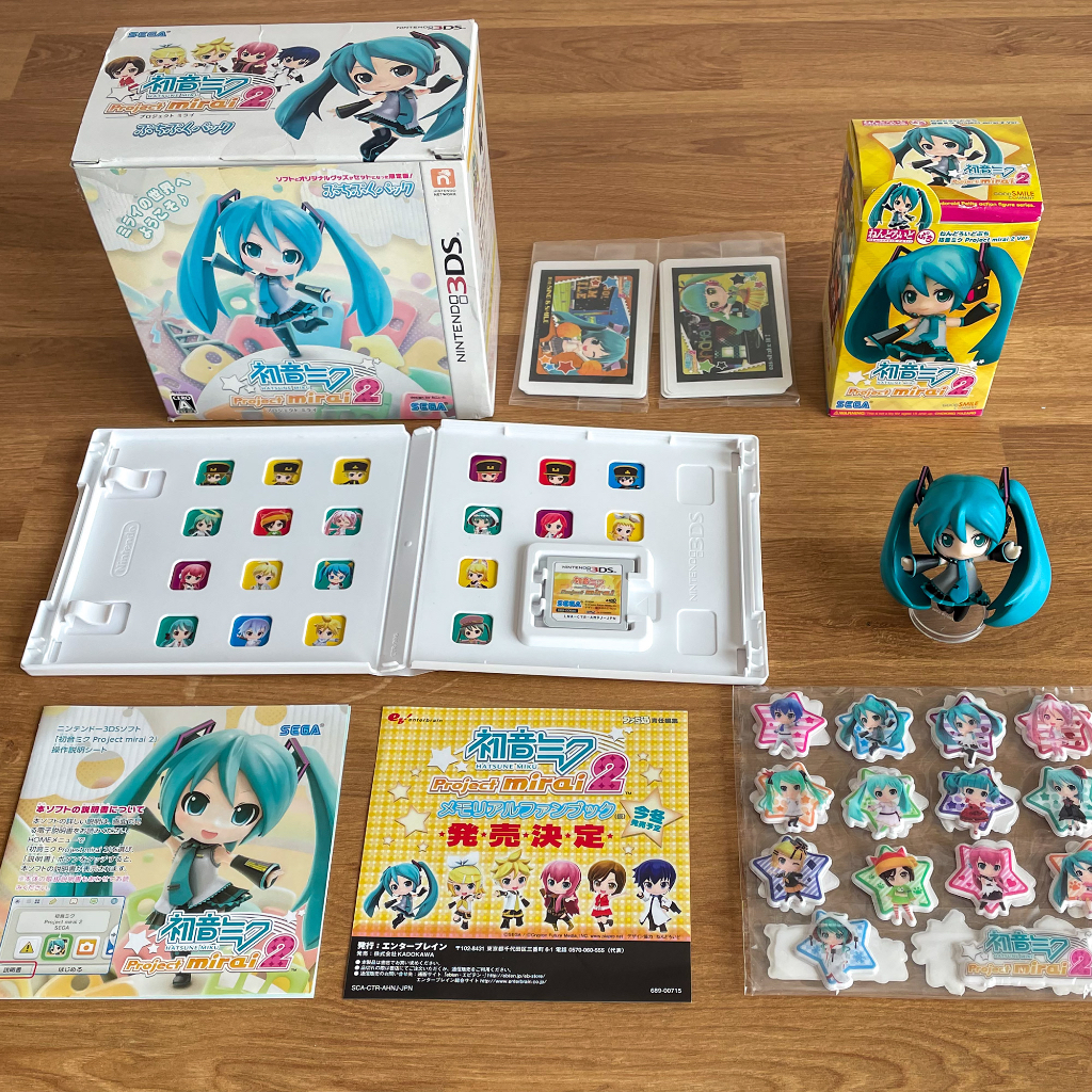 (Nintendo 3DS) : Hatsune Miku Project Mirai 2 Puchi Puku Pack มือสอง โซนญี่ปุ่น (JP)