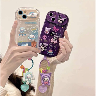 พร้อมส่ง เคสการ์ตูนนูน3มิติ เคสตั้งได้พร้อมกระจก สำหรับ ไอโฟน 7/8 7P、11、14 14pro 14promax、12、12promax、13、13pro 、13promax