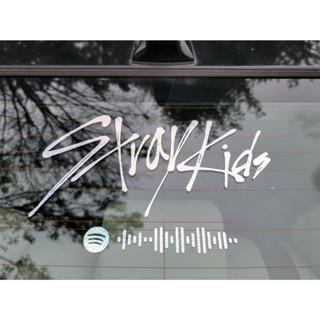 สติ๊กเกอร์  Stray Kids Logo Decal - Custom K-Pop Decal สติ๊กเกอร์   กันน้ำ