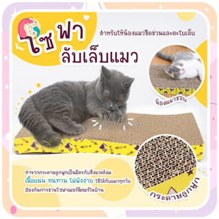 ที่ลับเล็บแมว ราคาถูก ใช้ได้ 2 ด้าน ที่ฝนเล็บแมว ของเล่น ของใช้แมว ที่ลับเล็บ