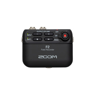 Zoom F2 *ของแท้รับประกัน1ปี* เครื่องบันทึกเสียง+ไมค์หนีบปกเสื้อ, Portable Field Recorder with Lavalier Microphone