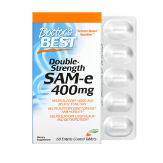 Doctors Best, SAM-e 400, 60 Enteric Coated Tablets