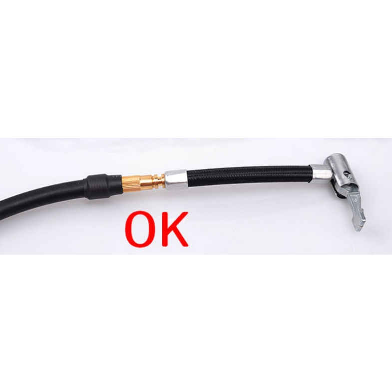 หัวต่อเติมลม  ขนาด 10/20/40/60 ซม. อะไหล่หัวต่อลมยาง อะแดปเตอร์ท่อเติมลมยาง - รูปที่ 2