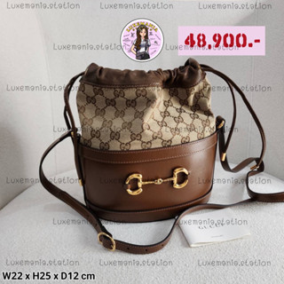 👜: New!! Gucci 1955 Horsebit Bucket Shoulder Bag ‼️ก่อนกดสั่งรบกวนทักมาเช็คสต๊อคก่อนนะคะ‼️