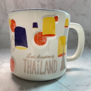 แก้วมัคลอยกระทง Starbucks Mug Loy Krathong 2015 Thailand Festival 16 oz  ของแท้พร้อมส่ง