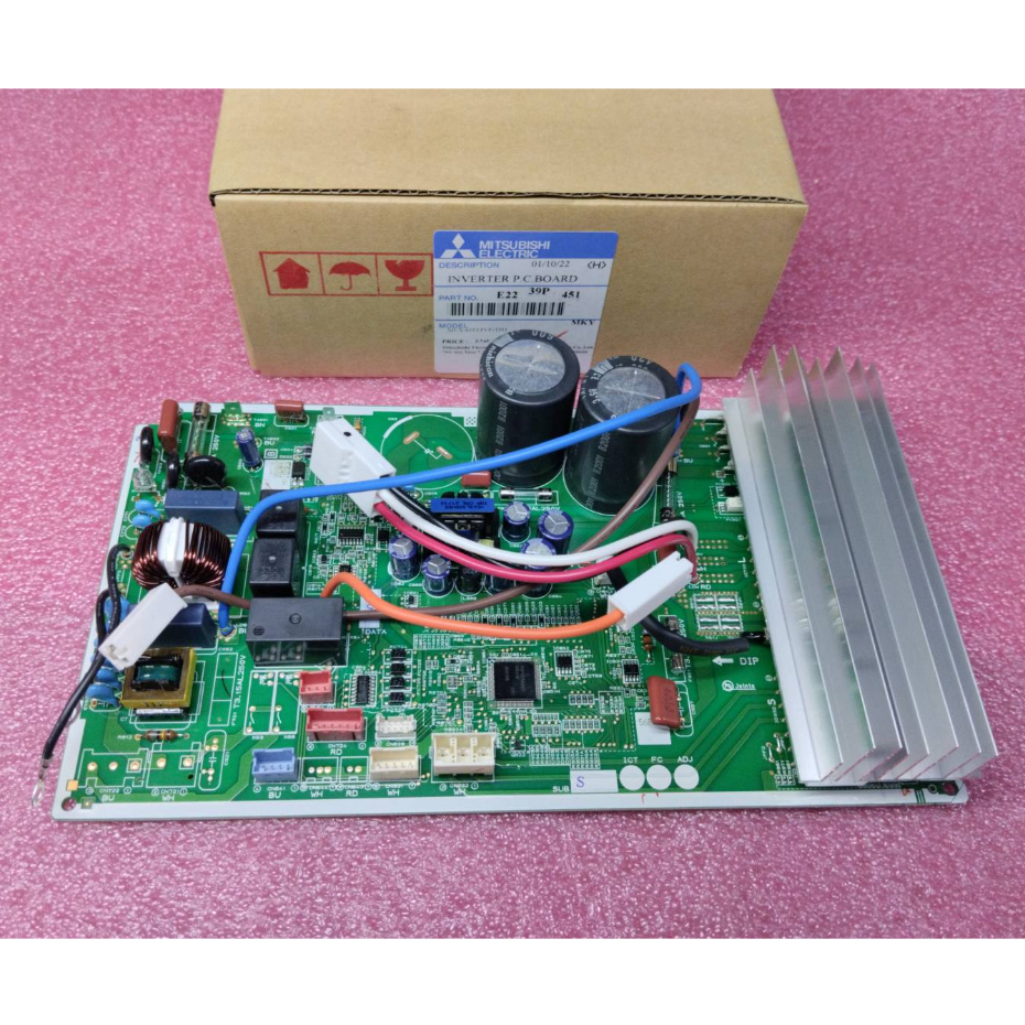 อะไหล่ใหม่แท้ เบิกศูนย์ แผงวงจรแอร์มิตซูบิชิ  แผงคอยล์ร้อนมิตซูบิชิ (MITSUBISHI) พาร์ท E2239P451 *ไม่มีประกันทุกกรณี